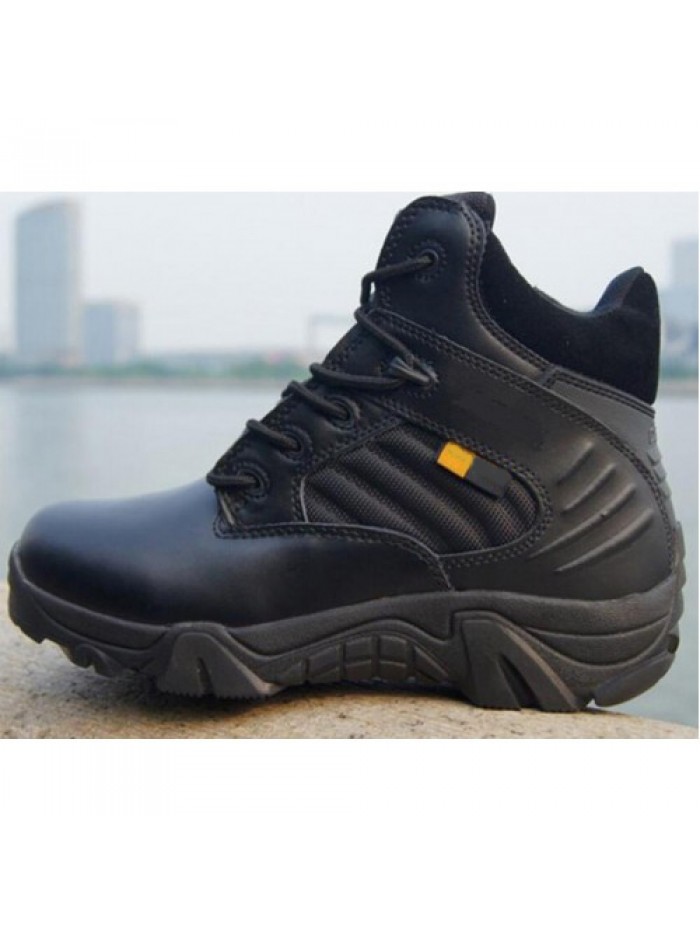 Men Military Boots Quality Special Force Tactical Desert Combat Ankle Boats Army Work Shoes