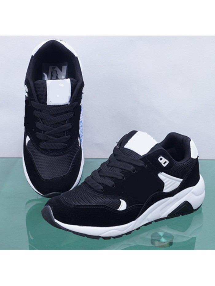 classic slow breathable shoes mens retro leisure student couples fitness gray shoes