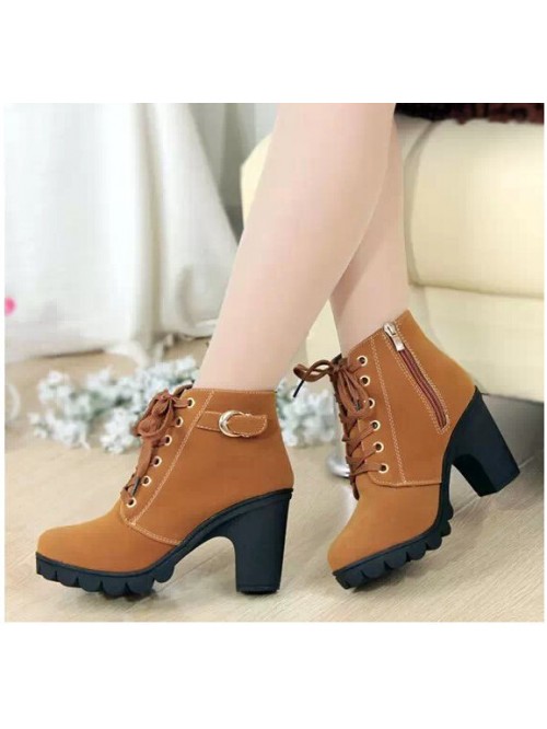 Women Boots British Style Classic Women Motorcycle...