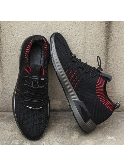 Summer Men Socks Sneakers Beathable Mesh Male Casu...