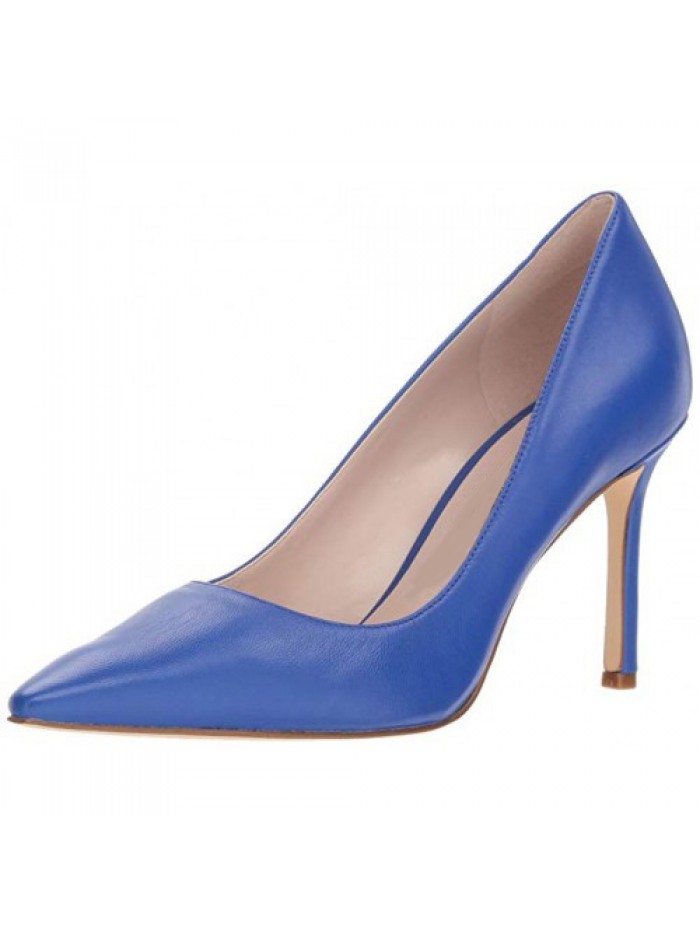 Women Leather Pump Heels Shoes