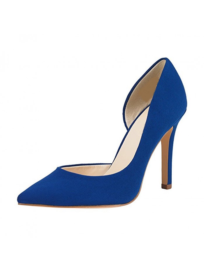 Stiletto High Heel Shoes for Women: Pointed, Closed Toe Classic Slip On Dress Pumps